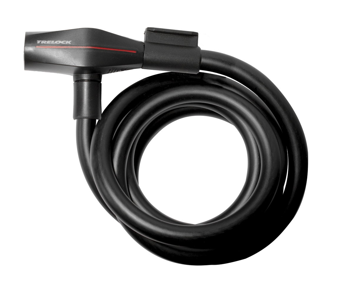 Antifurt Bicicleta Trelock Sk 415 180 15 - L 180 Cm, Negru