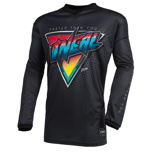 Bluza O Neal Element Speedmetal - L, Negru Multicolor