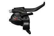 Maneta schimbator-frana Shimano Tourney TX, ST-TX800-R, dreapta-spate, 8 Viteze, cablu 2500mm, EZ-FIRE PLUS, pentru V-Brake, negre