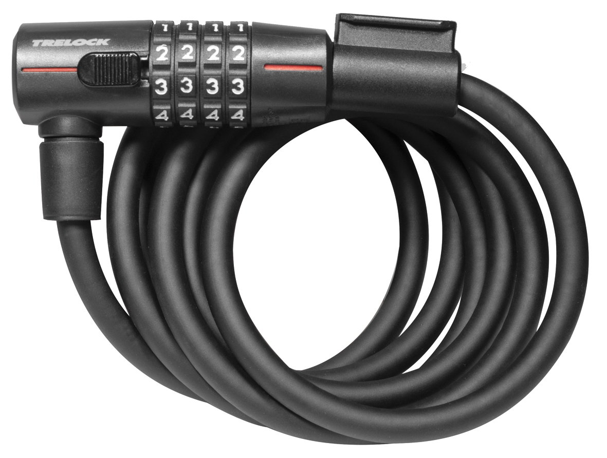 Antifurt bicicleta Trelock KS415 110 15 Code, negru