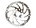 Rotor Disc Hidraulic Shimano Slx Sm-Rt66L,203Mm,Is6,Ondulat,Suruburi Incl.,209G,Argintiu