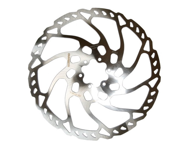 Rotor Disc Hidraulic Shimano Slx Sm-Rt66L,203Mm,Is6,Ondulat,Suruburi Incl.,209G,Argintiu