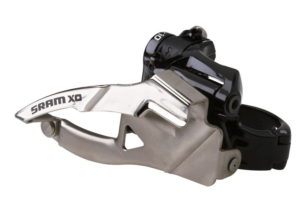Bicycle Derailleurs Schimbator Fata Sram X.0, 2X10 Colier 34.9 31.8 Jos, Tragere Jos
