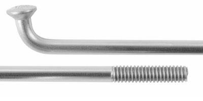 Spite Devron Tip J Argintii, Set 100Buc 178Mm