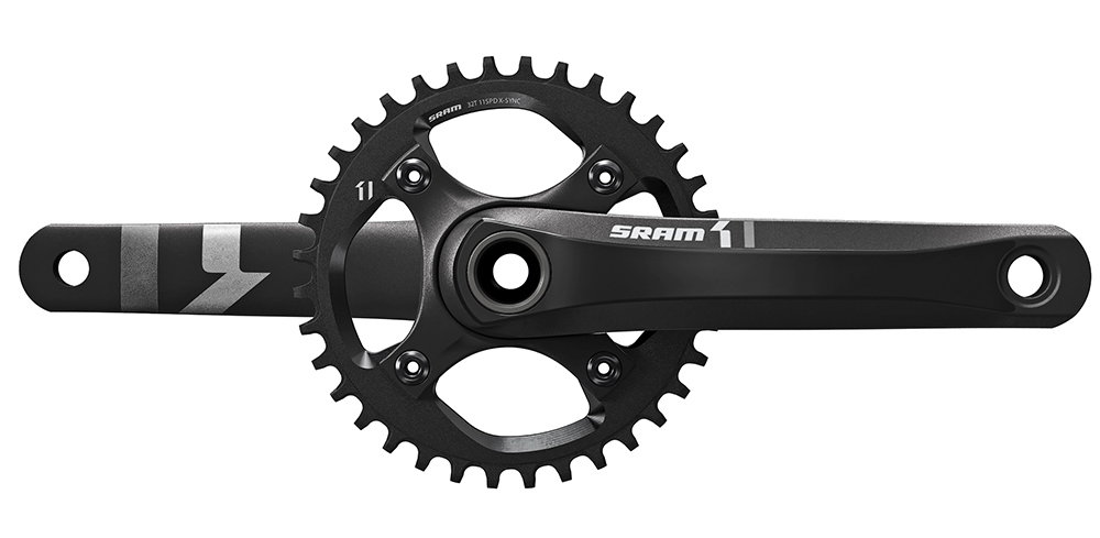 Bicycle Bottom Brackets Angrenaj Pedalier Sram X1 1400, negru