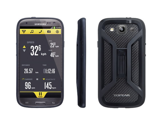 Topeak Carcasa Husa Topeak Ridecase Samsung Galaxy S3, reglabila, anti-shock, neagra