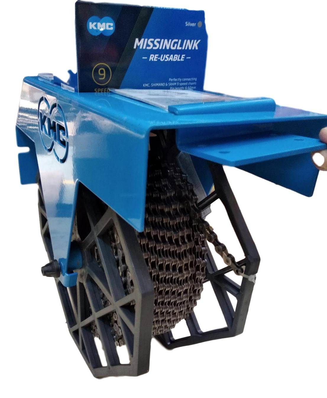 Bicycle Chains Suport Display Metalic Kmc Service - Kmc