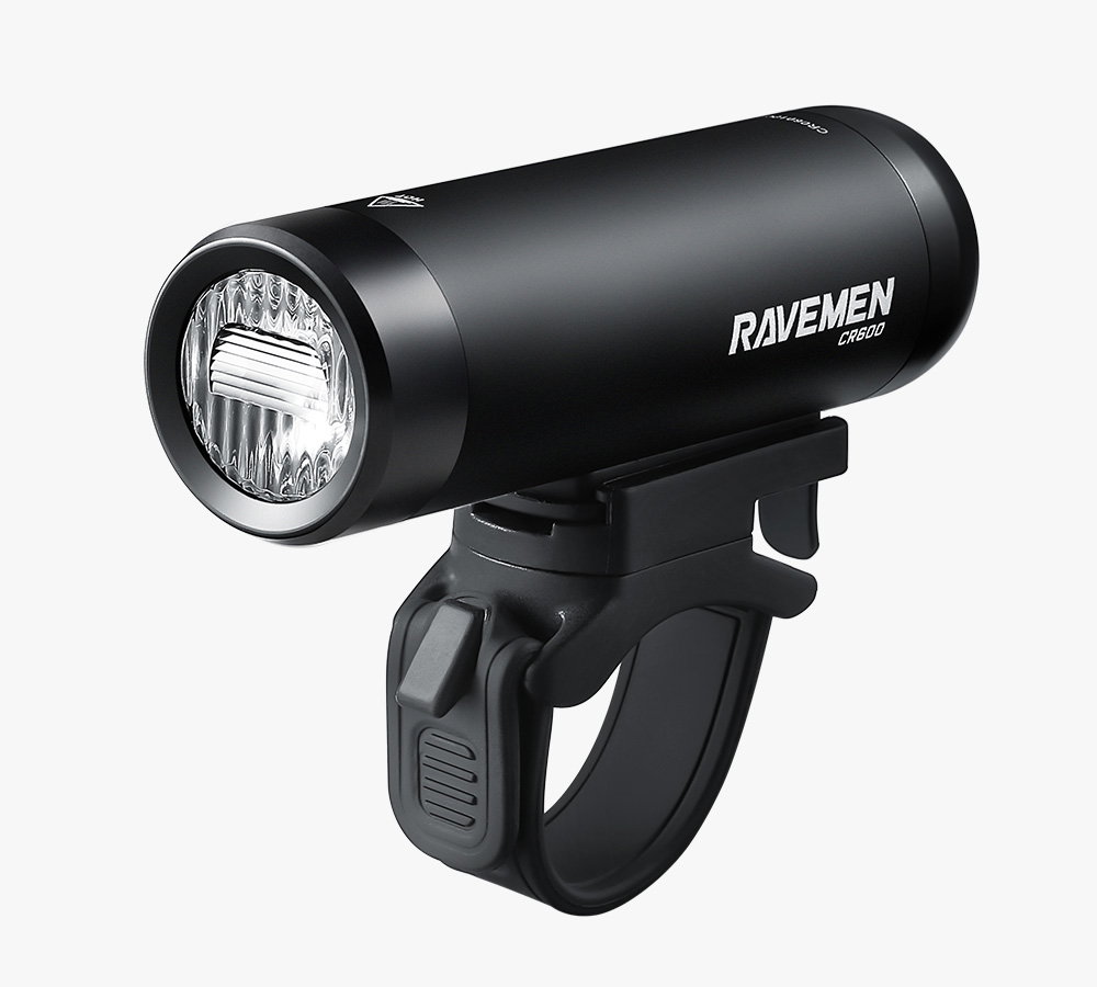 Ravemen Far RAVEMEN CR600 USB 600 lumeni - Black - lentila antiorbire