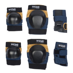 Set protectii TSG Basic - Night Blue/Dusk Yellow