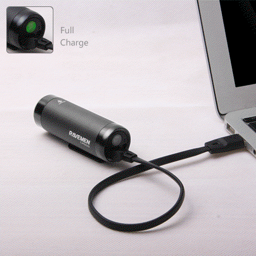 Ravemen Set far + stop RAVEMEN LS10 USB - Black