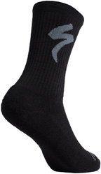 Sosete SPECIALIZED Merino Midweight Tall Logo - Black