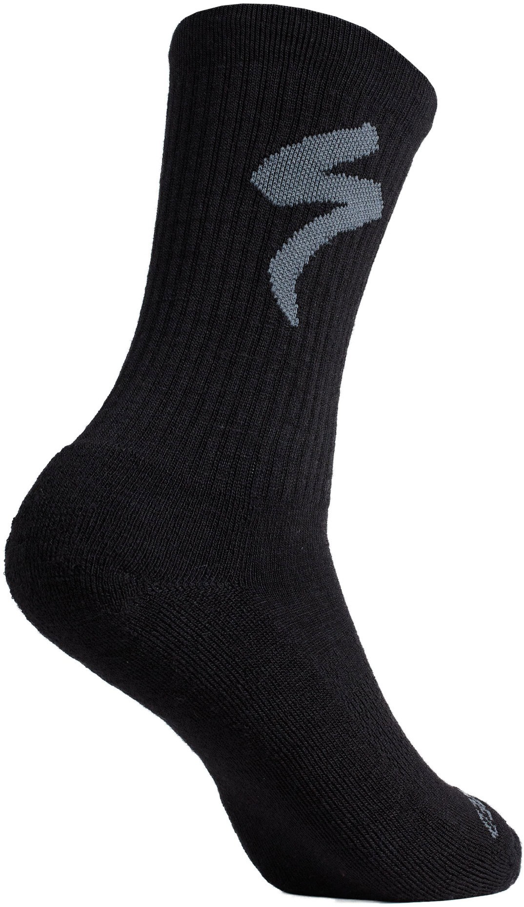 Specialized Sosete SPECIALIZED Merino Midweight Tall Logo - Black