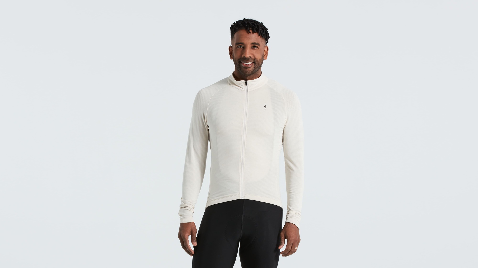 Specialized Tricou SPECIALIZED Men's Prime Power Grid LS - White Mountains