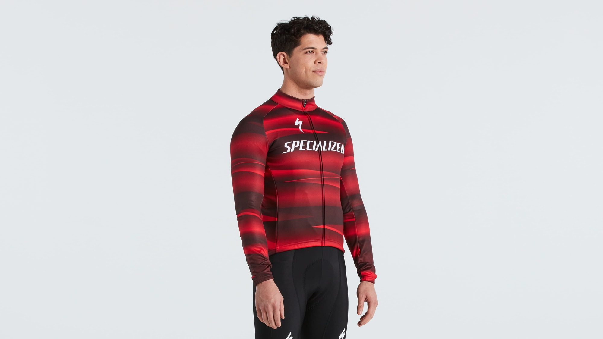 Specialized Tricou softshell SPECIALIZED Men's Factory Racing Team SL Expert - Black/Red