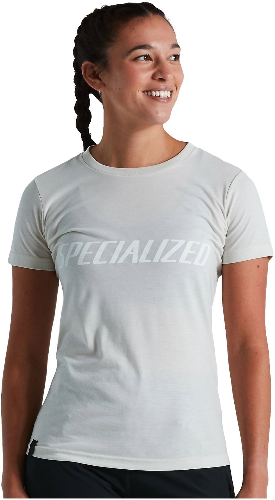 Specialized Tricou SPECIALIZED Women's Wordmark - Dove Grey