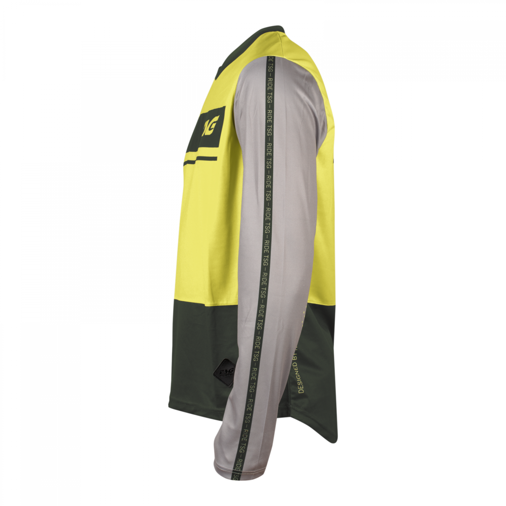 Tsg Tricou TSG Skillz L/S - Black Limeyellow