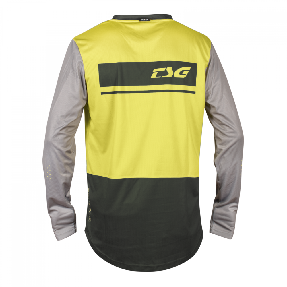 Tsg Tricou TSG Skillz L/S - Black Limeyellow