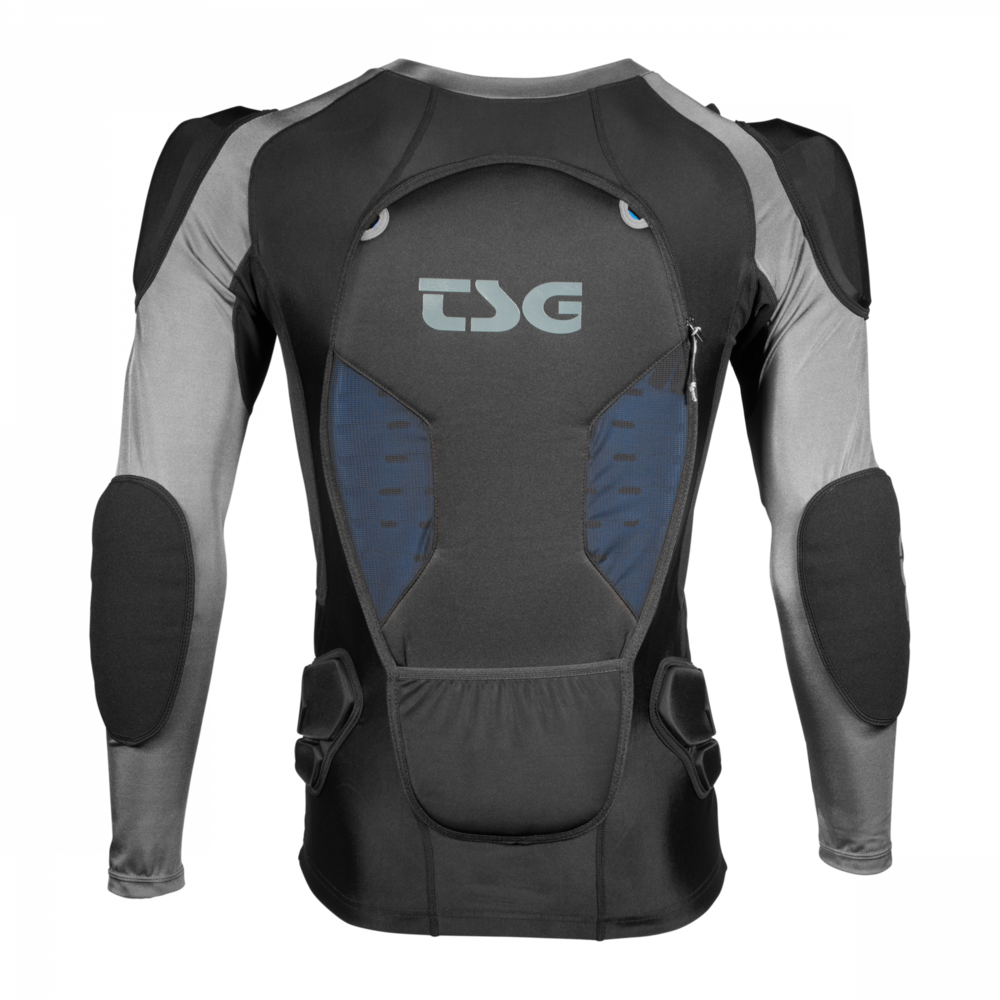 Tsg Tricou cu protectii TSG Tahoe Pro A 2.0 L/S - Black
