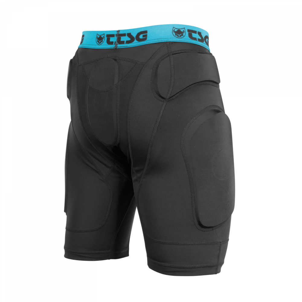 Tsg Pantaloni cu protectii TSG Crash Pant A - Black