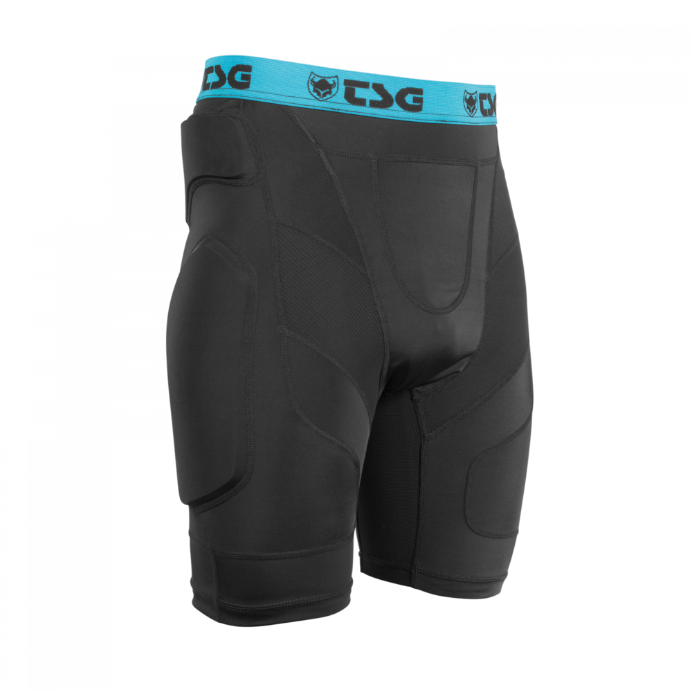 Tsg Pantaloni cu protectii TSG Crash Pant A - Black