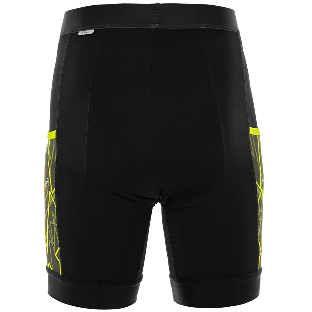 Pantaloni scurti FUNKIER Piana-3 Pro 11 Men - Black/Yellow Ref