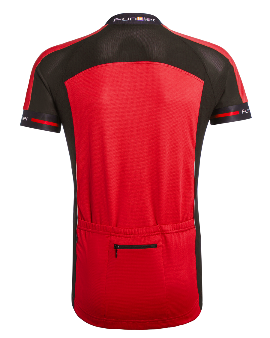 Funkier Tricou FUNKIER Firenze Kids S/S - Red 8 ani