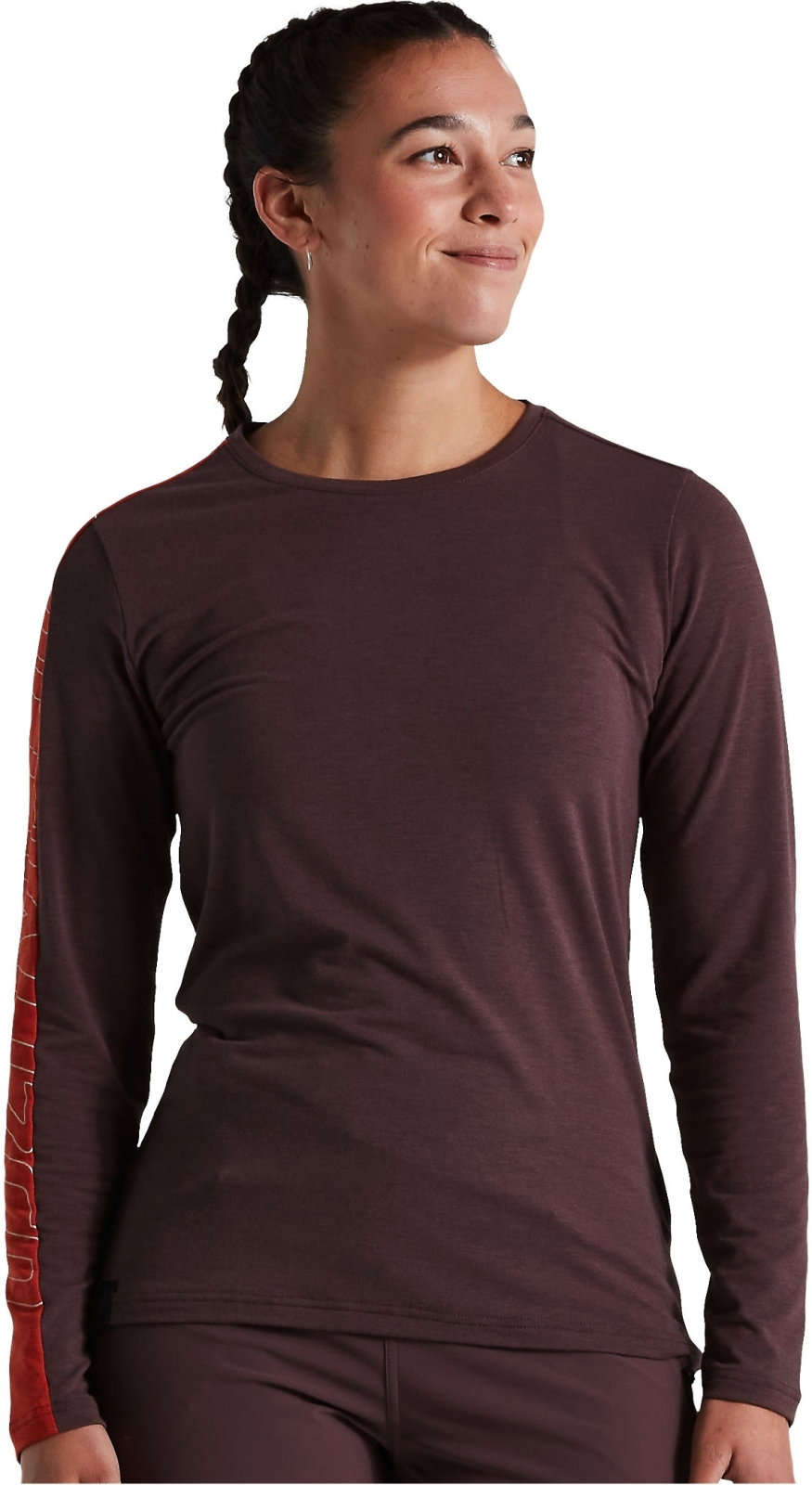 Specialized Tricou SPECIALIZED Women's Trail LS - Cast Umber