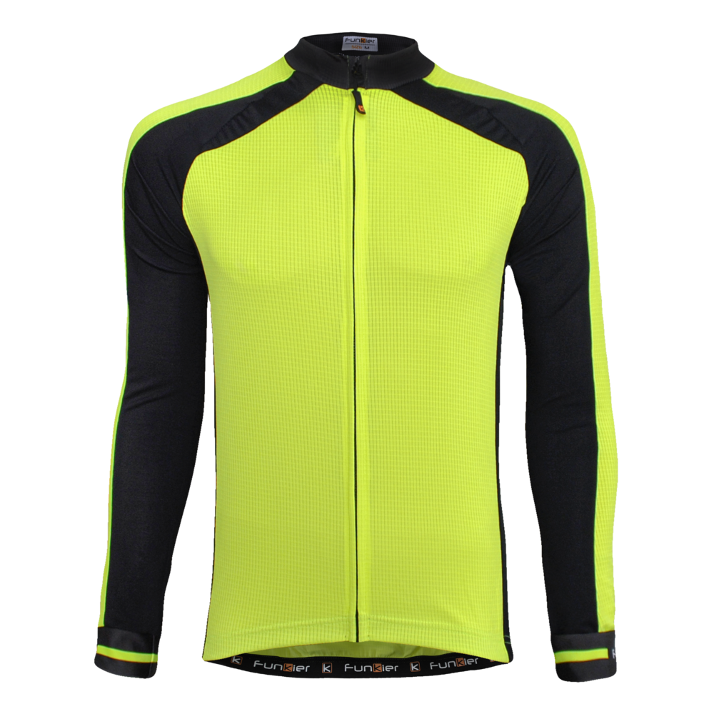 Funkier Tricou termic FUNKIER Firenze-LW Winter Kids LS/S - Neon Yellow 10 ani