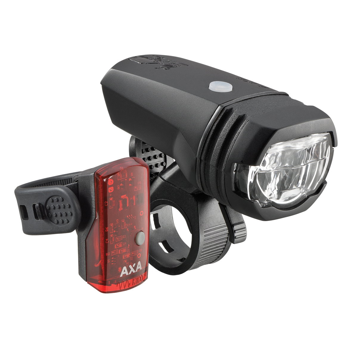 Axa Far + stop AXA Greenline 50 Lux - 2 LED USB