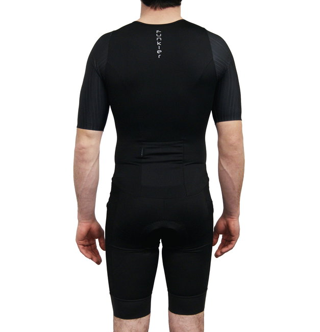 Costum triathlon FUNKIER Levico Men Pro - Negru 2XL