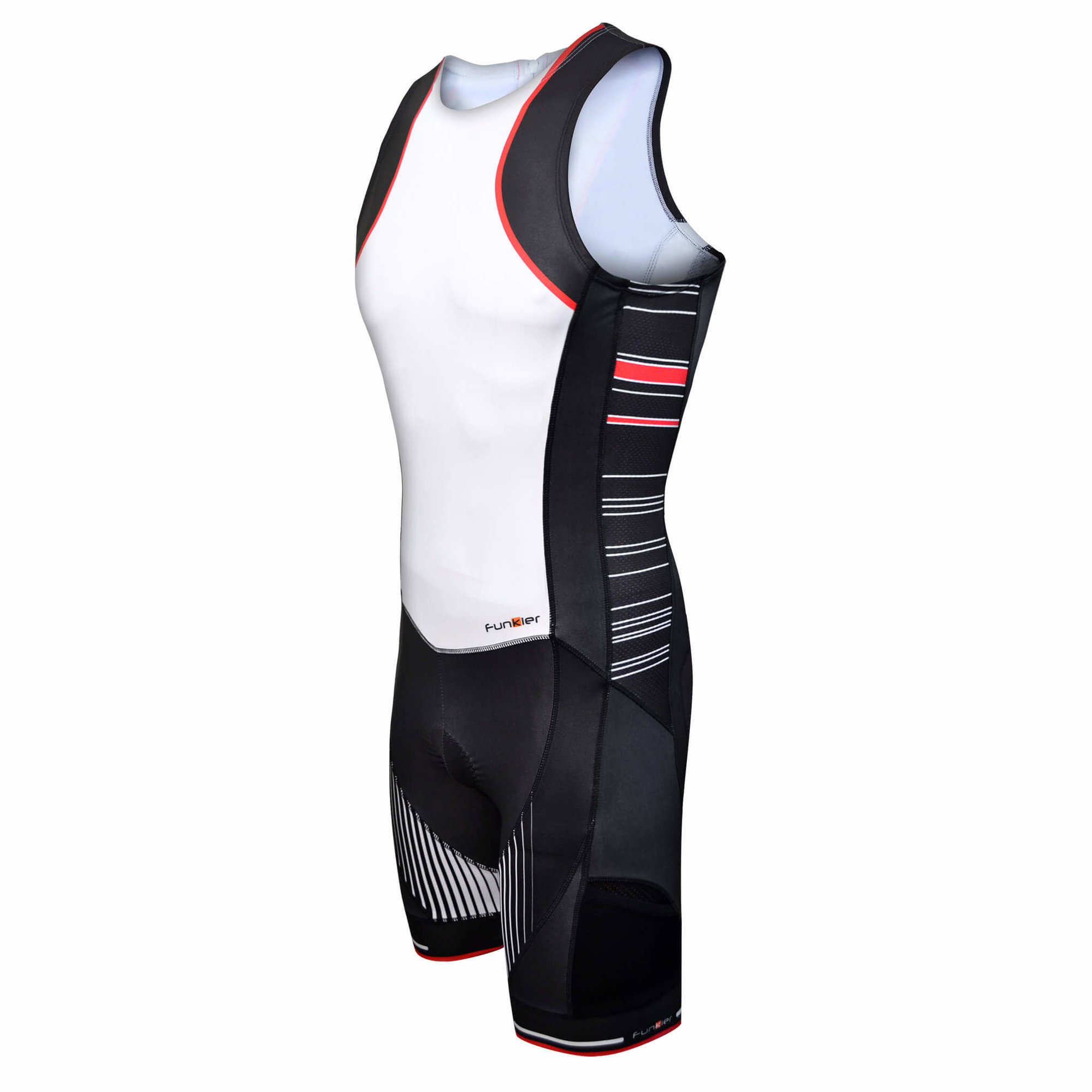 Funkier Costum triathlon FUNKIER Licata Women Pro - Alb/Negru
