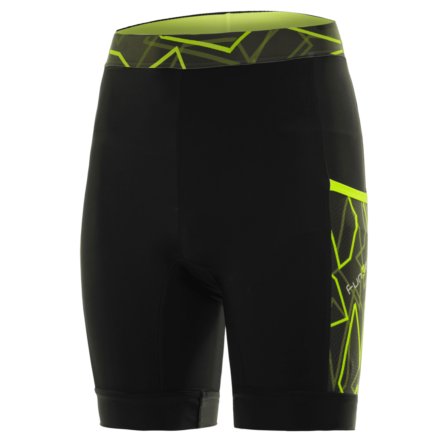 Funkier Pantaloni alergare FUNKIER Paduli-2 - Negru/Galben