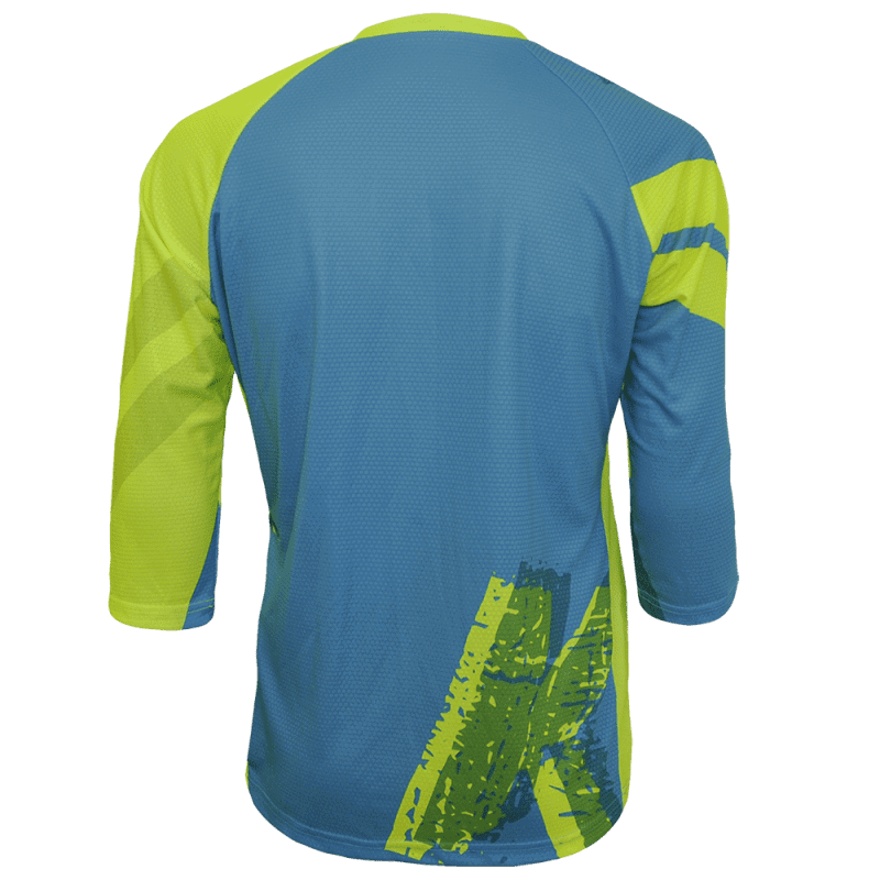 Funkier Tricou FUNKIER Dolomiti Enduro - Bleu/Galben