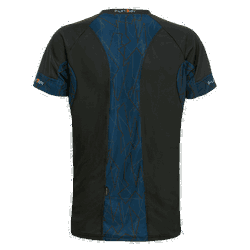 Tricou alergare FUNKIER Cassoti - Negru/Albastru