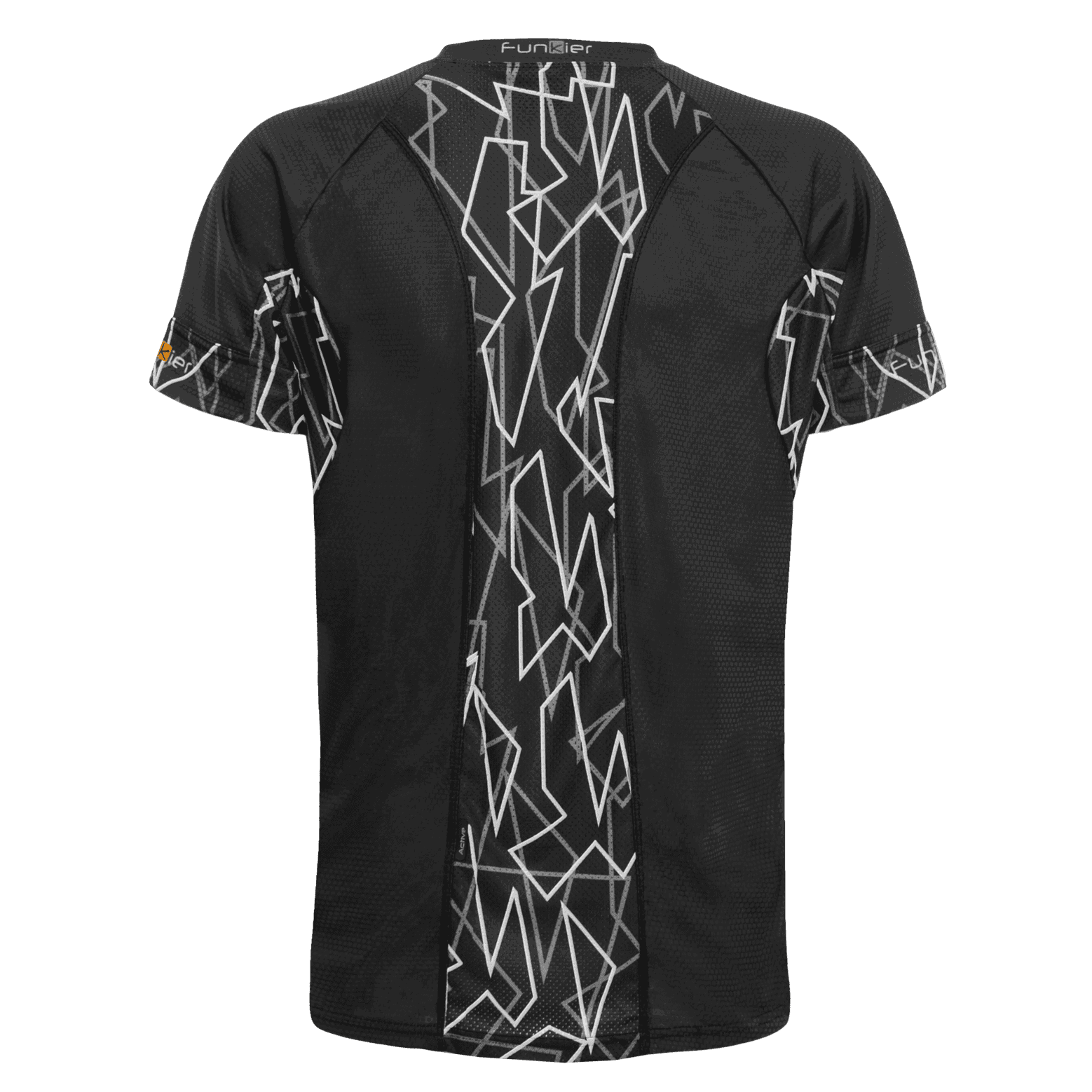 Tricou alergare FUNKIER Cassoti - Negru/Gri