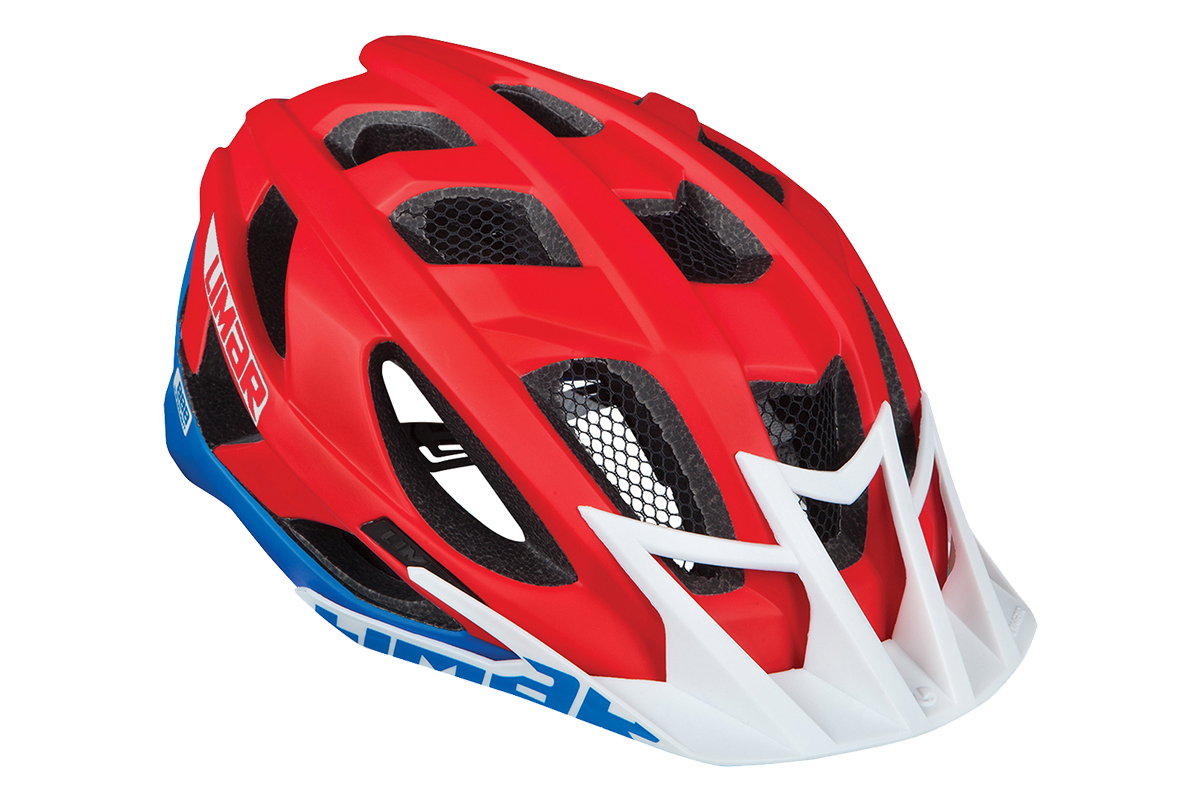 Casca LIMAR 888 -  Matt Rosu Albastru L (59-63cm)