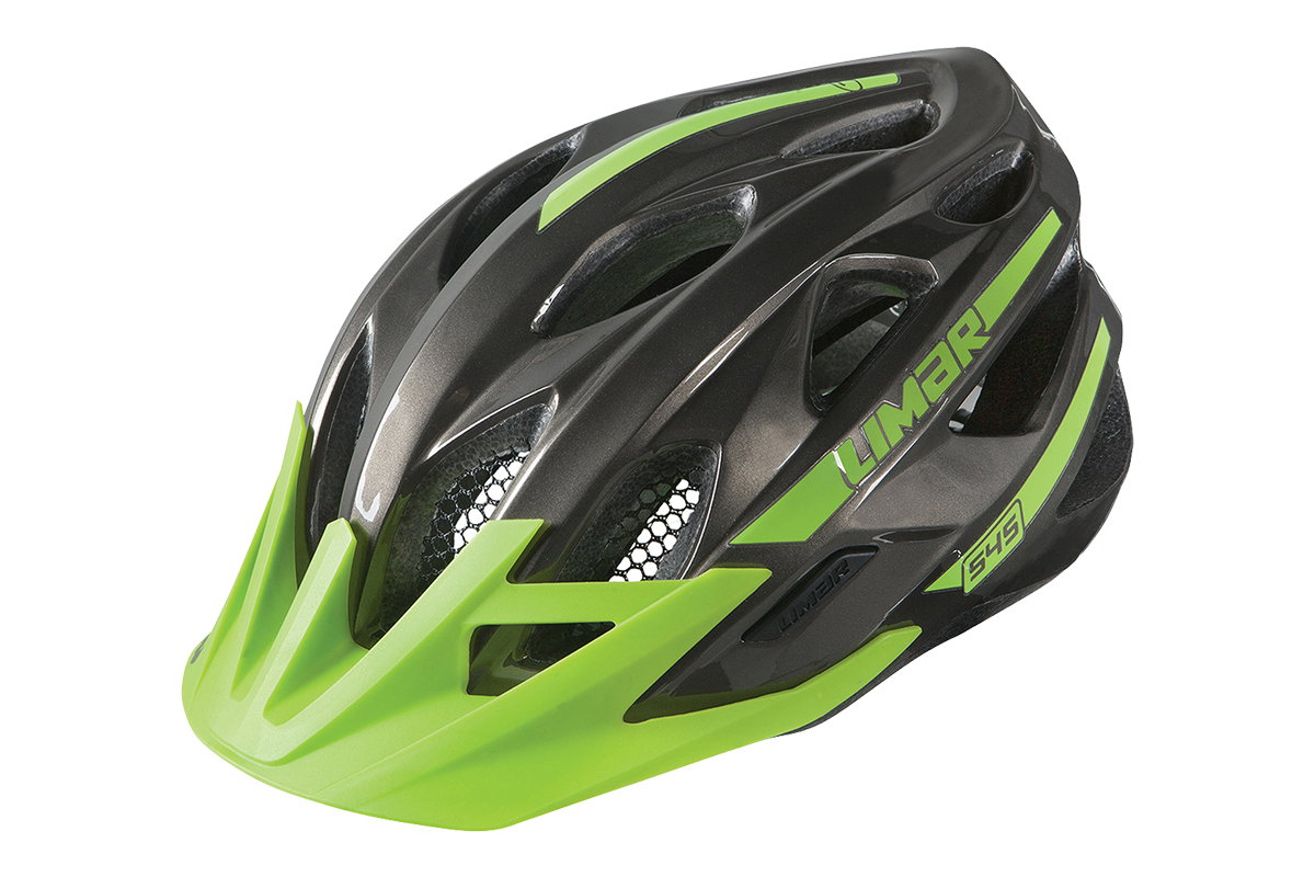 Bicycle Helmets Casca Limar 545 Matt Titanium / Galben L (57-62cm)