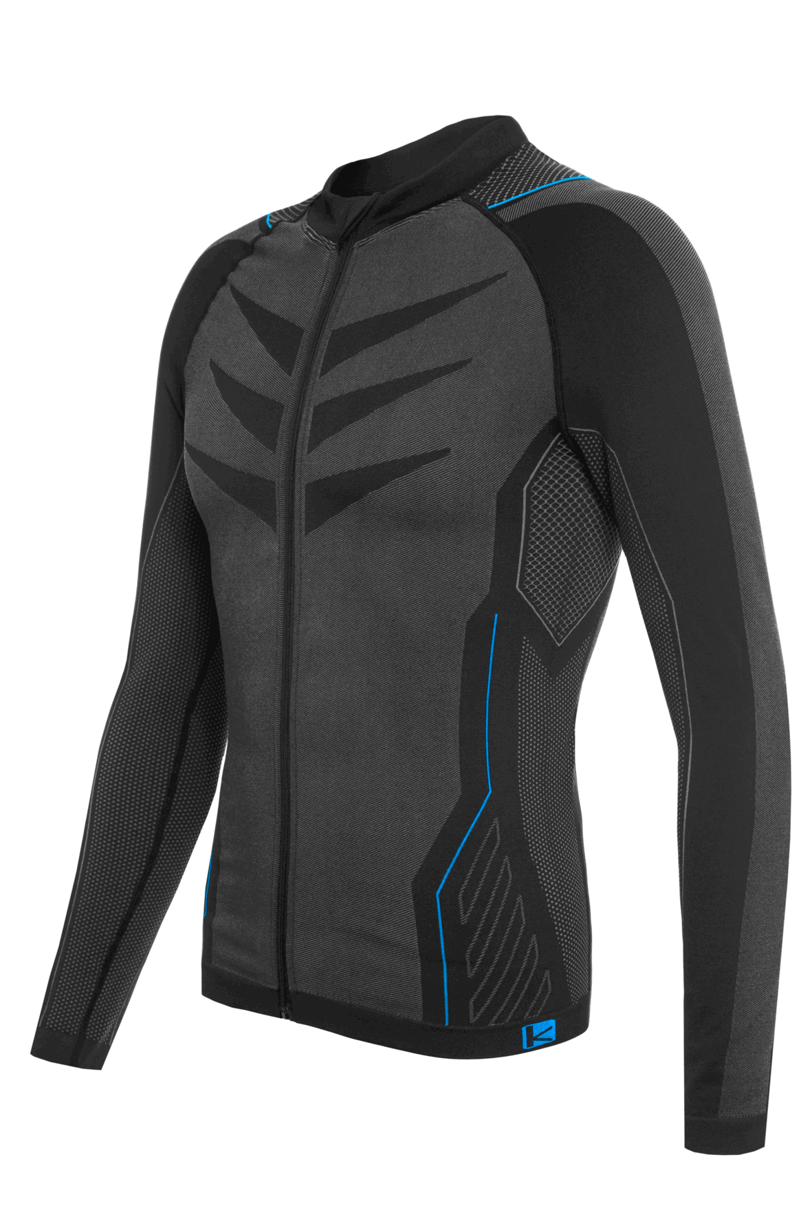 Funkier Bluza termica FUNKIER Campania Elite - Gri/Albastru XS/S