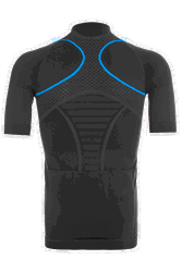 Tricou FUNKIER Respirare Elite - Gri/Albastru XL/2XL