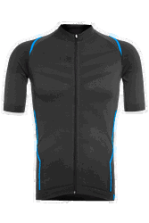 Tricou FUNKIER Respirare Elite - Gri/Albastru XS/S