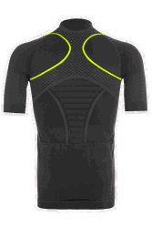 Tricou FUNKIER Respirare Elite - Gri/Galben XS/S