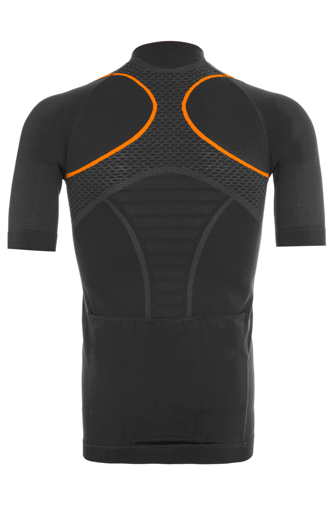 Funkier Tricou FUNKIER Respirare Elite - Gri/Portocaliu M/L