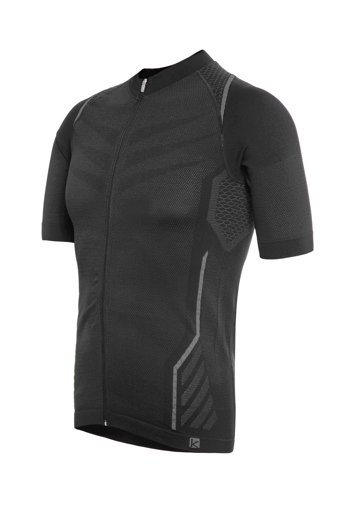 Funkier Tricou FUNKIER Respirare Elite - Negru/Gri XL/2XL