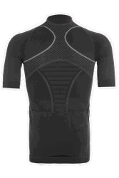 Tricou FUNKIER Respirare Elite - Negru/Gri XS/S