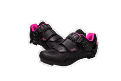 Pantofi ciclism FLR F-15 III Pro Road - Negru/Roz