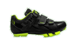 Pantofi ciclism FLR F-65 III Elite Mtb - Negru/Galben neon