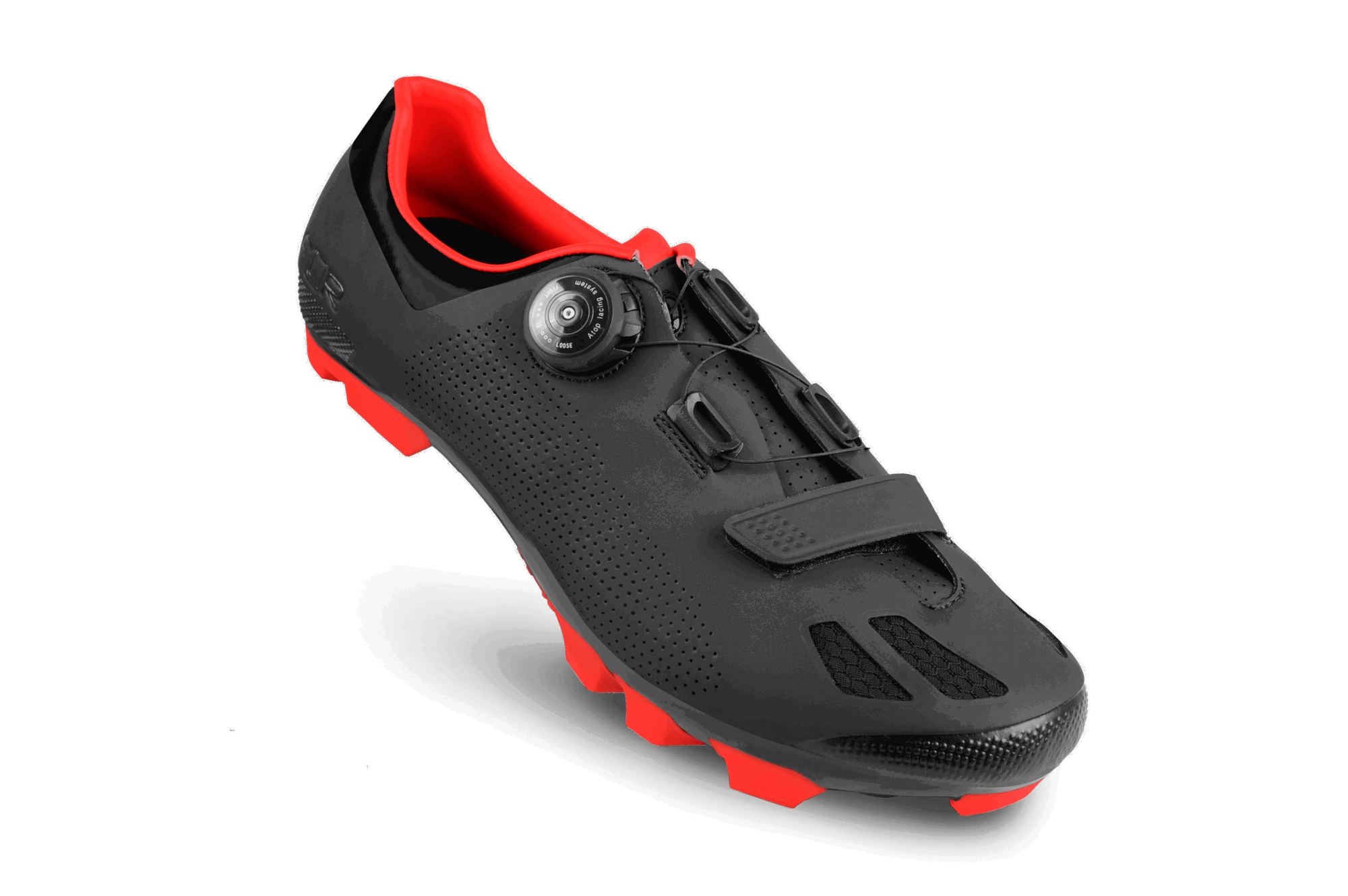 Cycling Apparel & Accessories Pantofi ciclism FLR F-70 Elite Mtb - Negru/Rosu