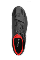 Pantofi ciclism FLR F-70 Elite Mtb - Negru/Rosu