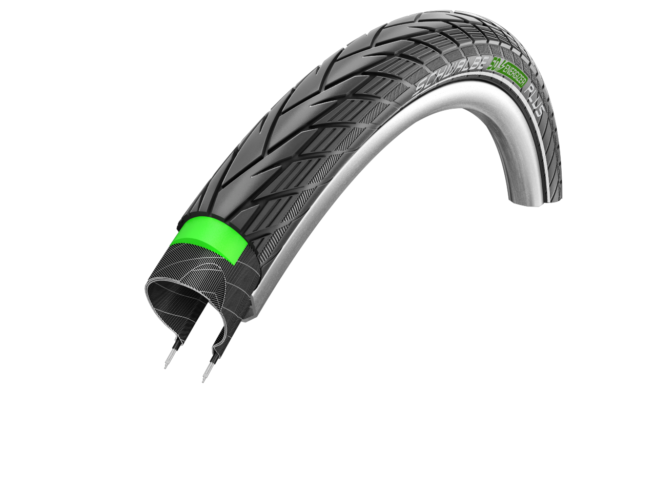 Schwalbe Cauciuc SCHWALBE Energizer Plus Perf GreenGuard TwinSkin 28x1.50 - 700x38C/40-622 B/B+RT HS492 Addix E 67EPI 28B