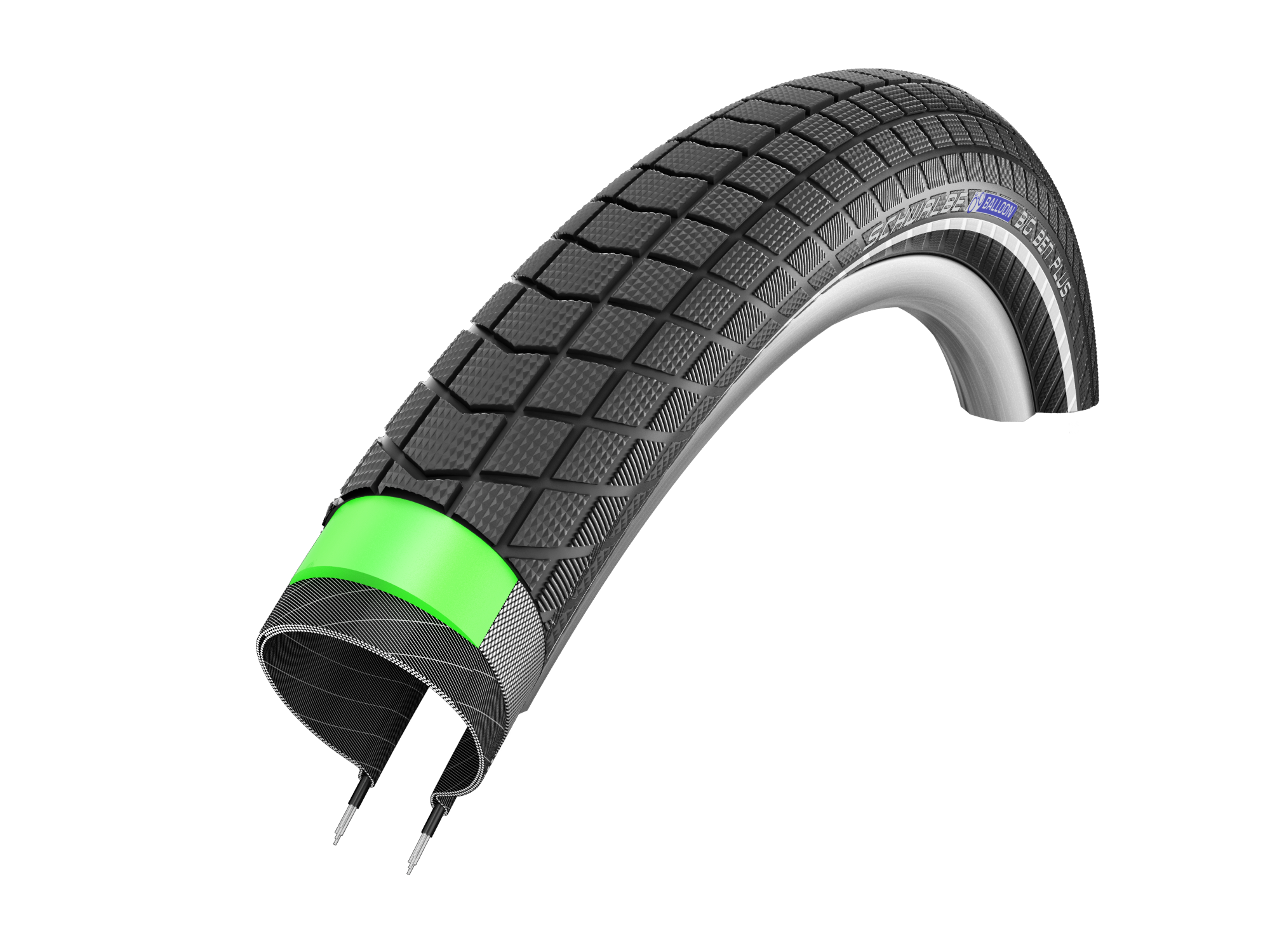 Schwalbe Cauciuc SCHWALBE Big Ben Plus Perf GreenGuard SnakeSkin 28x2.00/50-622 B/B-SK+RT HS439 EC 67EPI 38B